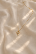 COLLIER EN ACIER INOXYDABLE PLAQUÉ OR - CELINE