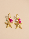 BOUCLES D'OREILLE EN ACIER INOXYDABLE - ZOE