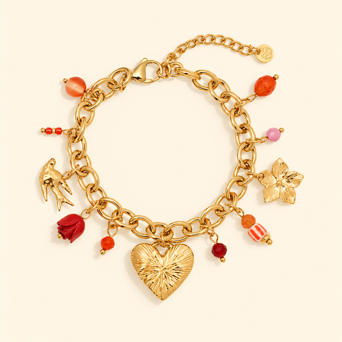 BRACELET EN ACIER INOXYDABLE - CLÉMENCE