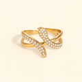 BAGUE SERPENT EN ACIER INOXYDABLE - ANNA
