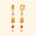 BOUCLE D’OREILLE EN ACIER INOXYDABLE- ALBA